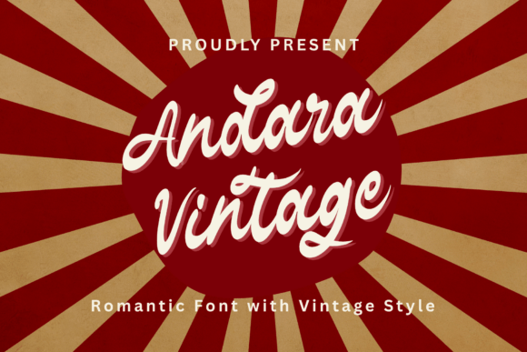 Andara Vintage: A Charming Script Font for Editorial Elegance