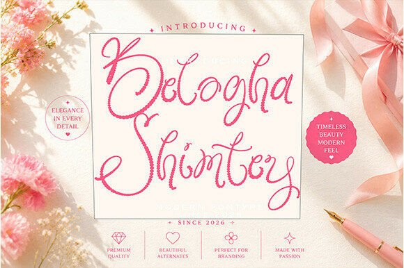 Beluga Shimtey: A Font for Polished and Memorable Branding