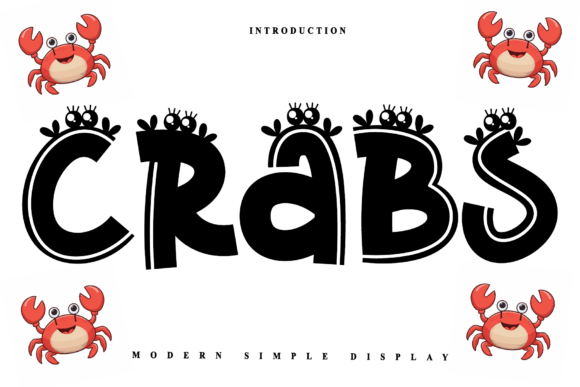 Crabs: A Script Font with Bold Personality