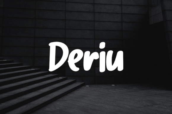 Deriu: A Modern and Elegant Font for Editorial Design