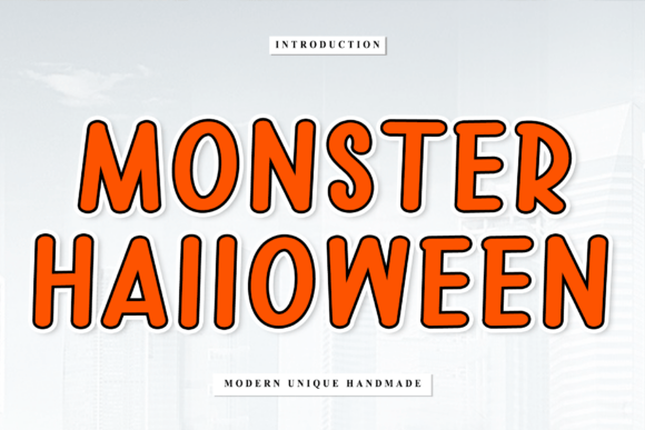 Discover Monster Halloween: A Font for Editorial Charm