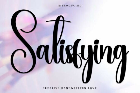 Elevate Your Editorial Design with Satisfying Font