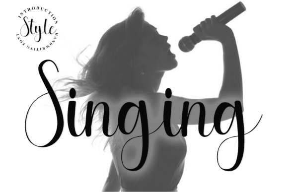 Elevate Your Web Design with Singing: A Premium Script Font