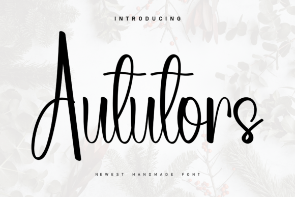 Enhance Your Brand with Aututors: A Perfect Handwritten Font