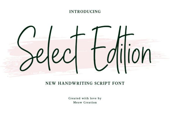 Enhance Your Brand with Select Edition Font