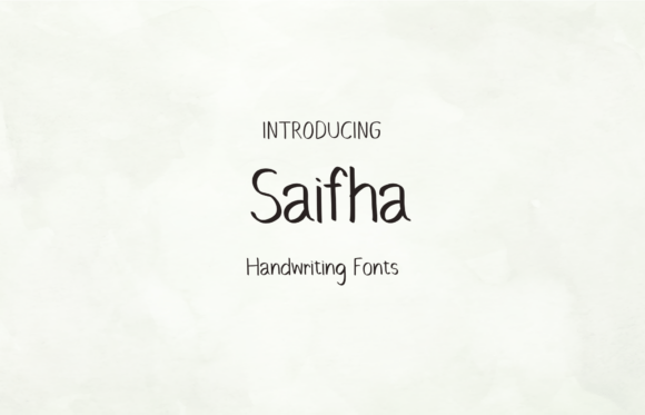 Enhance Your Editorial Design with Saifha Font