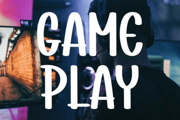 Game Play: A Handwritten Script Font for Elegant Creations