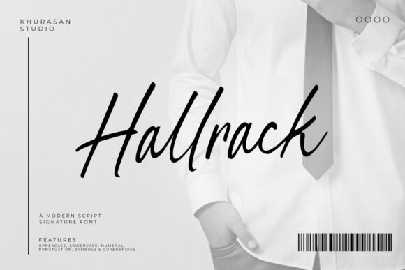 Hallrack: A Script Handwriting Font for Dynamic Branding