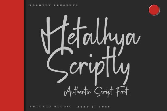 Hetalhya Scriptly: Elevate Your Campaigns with This Elegant Font