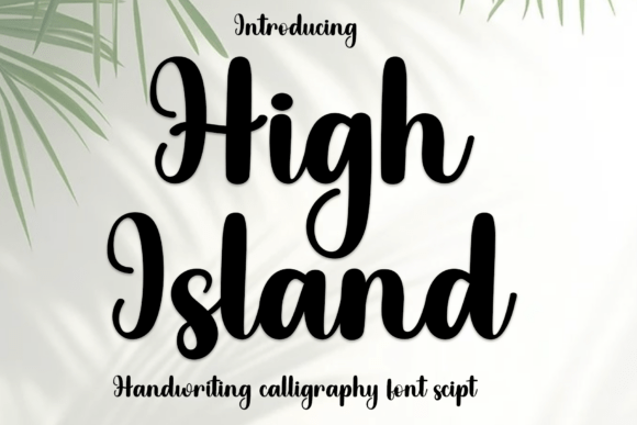High Island: A Creative Font for Engaging Web Design
