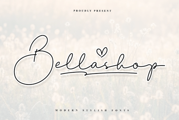 Introducing Bellashop: A Versatile Script Font for Editorial Design