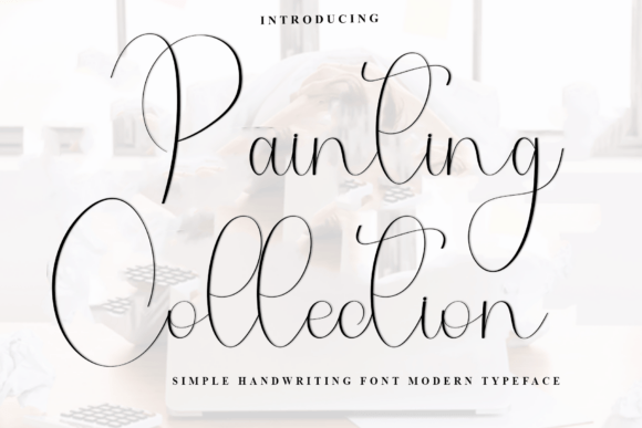 Painting Collection: A Font for Creative and Engaging Publications