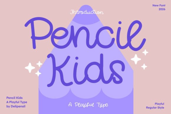 Pencil Kids: A Playful Handwritten Font for Engaging Campaigns