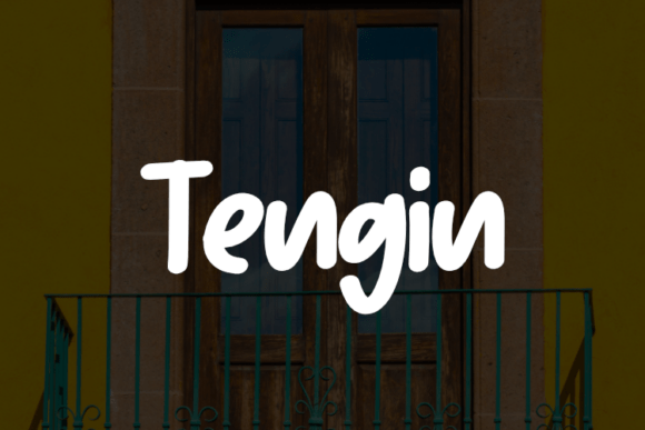 Tengin: A Modern and Elegant Font for Editorial Design