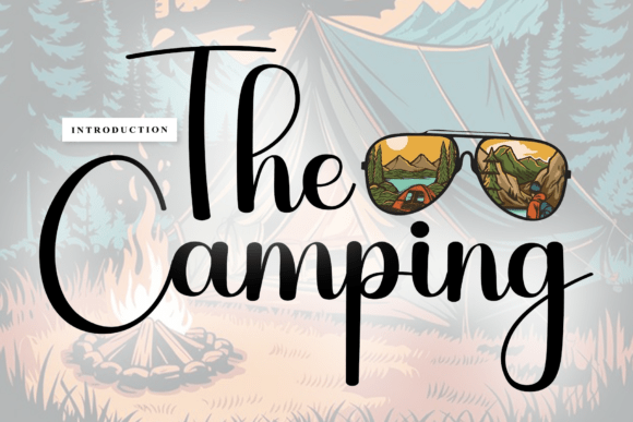 The Camping: A Versatile Handwritten Font for Creative Campaigns