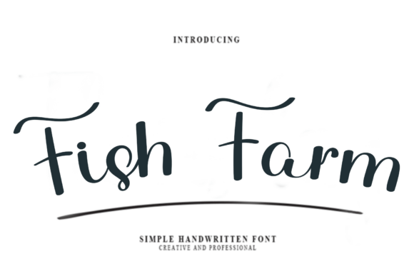 Welcoming Fish Farm: A Perfect Font for Crafters