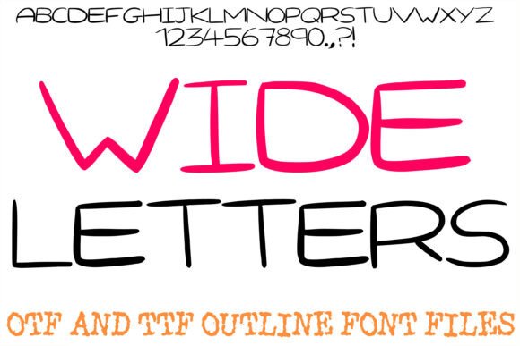 Wide Letters: A Clean, Airy Display Font for Modern Campaigns